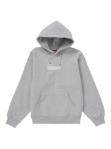 Supreme Box Logo Hooded Sweatshirt Sweatshirt (FW24) Heather Grey