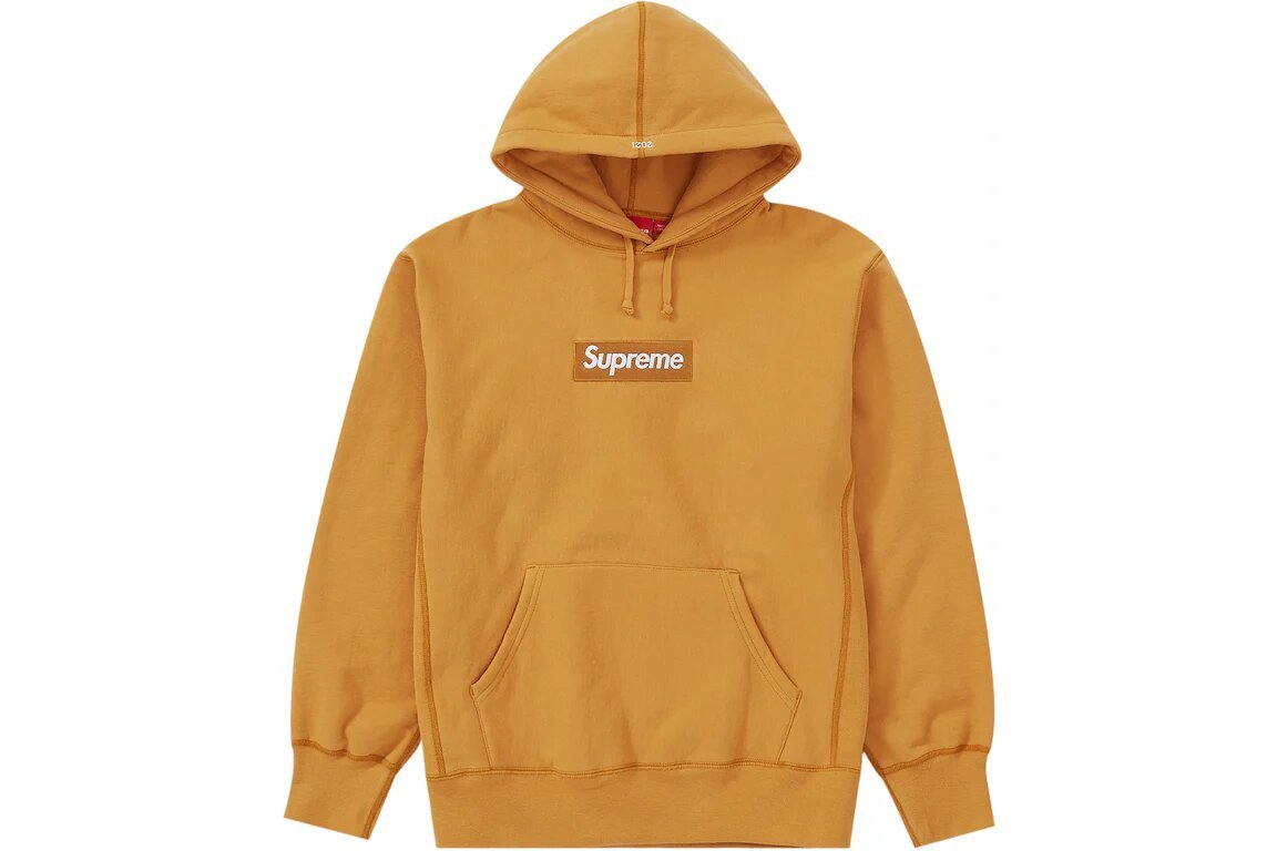 Box logo hot sale hooded sweatshirt