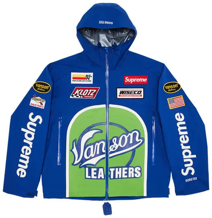 Veste extérieure en cuir Gore-Tex Supreme Vanson Royal