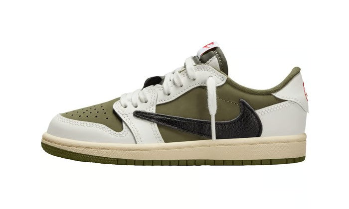 Nike Air Jordan 1 Retro Low OG SP Travis Scott Medium Olive (PS)