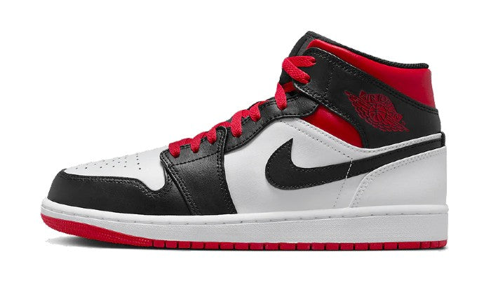 Nike Air Jordan 1 Mid Gym Red Black Toe