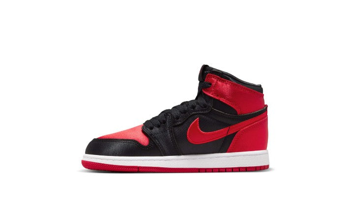 Nike Air Jordan 1 Retro High OG Satin Bred (PS)