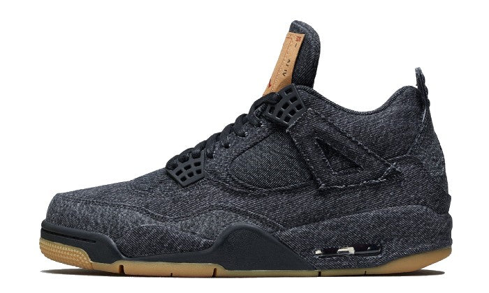 Air Jordan 4 Levi's Black (Blank Tag)