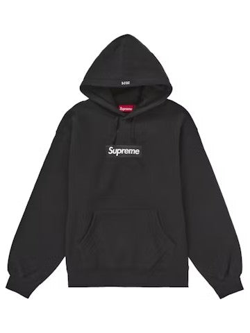 Supreme Box Logo Hooded Sweatshirt Sweatshirt (FW24) Black