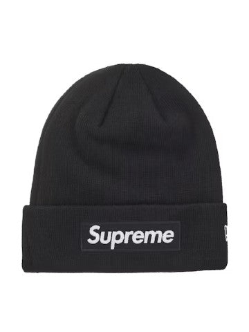 Supreme New Era Box Logo Beanie (FW24) Black