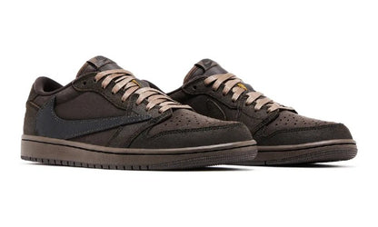 Travis Scott x Air Jordan 1 Low OG Velvet Brown