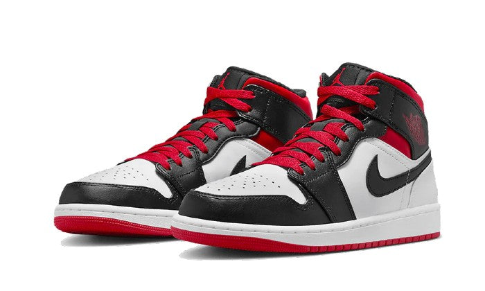 Nike Air Jordan 1 Mid Gym Red Black Toe