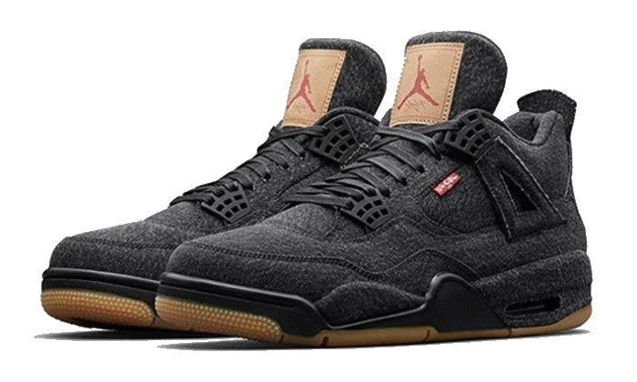 Air Jordan 4 Levi's Black (Blank Tag)