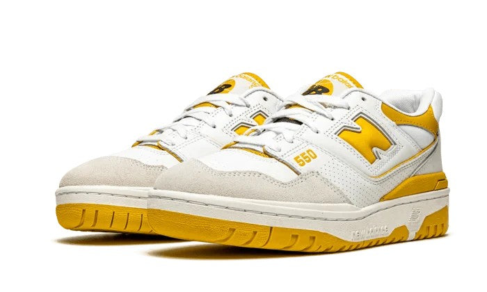 New Balance 550 Sea Salt Varsity Gold