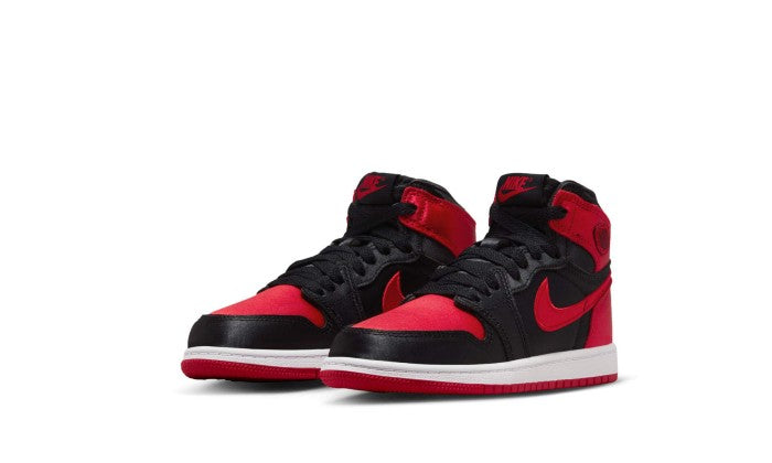 Nike Air Jordan 1 Retro High OG Satin Bred (PS)