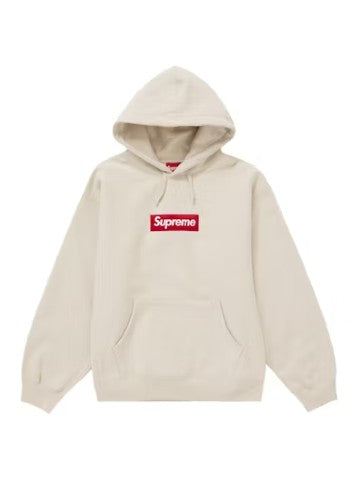 Supreme Box Logo Hooded Sweatshirt Sweatshirt (FW24) Stone