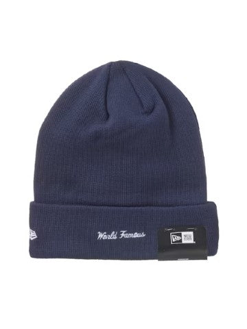 Supreme New Era Box Logo Beanie (FW24) Navy