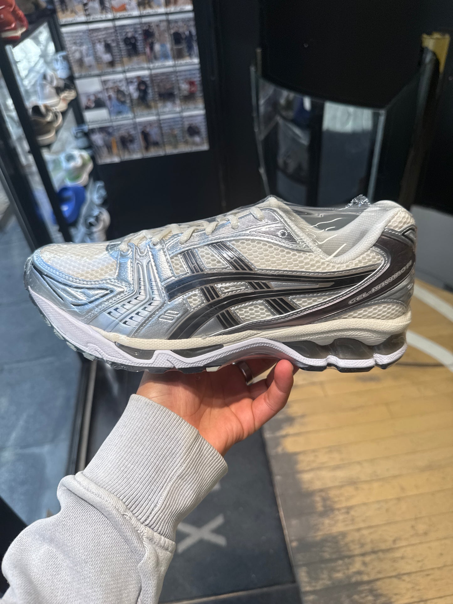 Asics Kayano 14 Cream Black