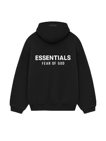 ESSENTIALS Fleece Hoodie Black