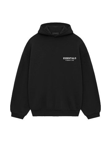 ESSENTIALS Fleece Hoodie Black