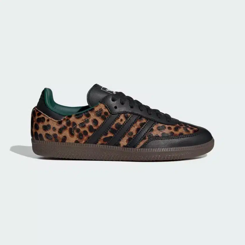 Adidas Samba « Leopard Pack » Collegiate Green