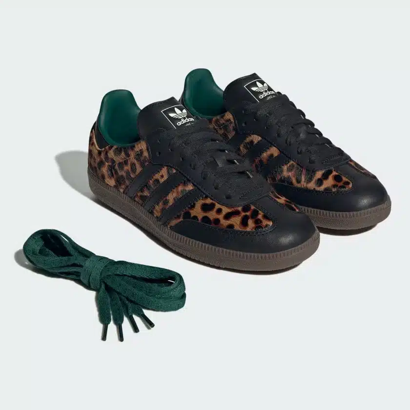 Adidas Samba « Leopard Pack » Collegiate Green