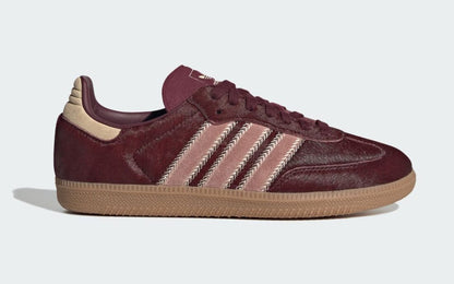 Adidas Samba Pony Hair Maroon
